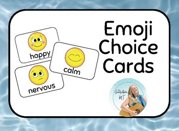 Preview of Emoji Choice Cards (Set of 10)