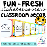 Emoji Classroom Decor: Alphabet Posters