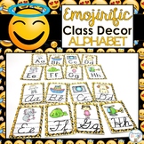 Emoji Classroom Decor Alphabet Posters