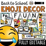 Emoji Classroom Decor: BUNDLE