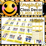 Emoji Classroom Decor Classroom Jobs EDITABLE