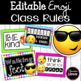 Emoji Classroom Decor Classroom Rules