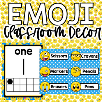 10 Ea) Clip Chart Stop Light Emoji Psitive Behavior Dry-erase Surface –  classroomdecorations