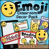 Emoji Classroom Decor Pack Editable - Emojis Classroom The