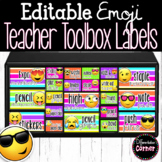 Emoji Classroom Decor Teacher Toolbox Labels