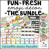 Emoji Classroom Decor: The Bundle