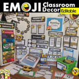 Emoji Classroom Themes Decor BUNDLES  30% OFF Back To School