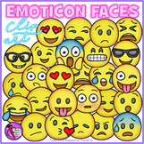 Emoji Clip Art: Emoji Smiley Faces Emoticons Clipart