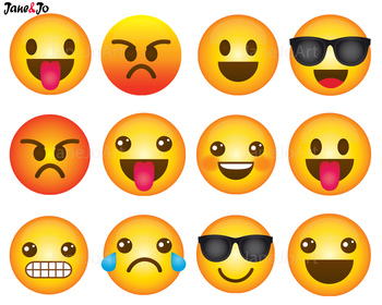 smiley face emoticons clipart