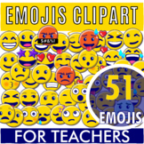 Emoji Clipart Emoticons Smiley Faces Clipart 51 Emojis