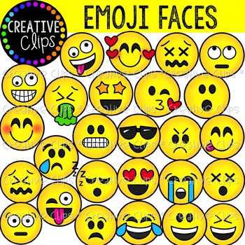 smiley faces clip art