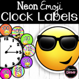 Emoji Classroom Decor Clock Labels