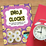 Telling Time Emoji Clocks - A DIY Hands-On Clock