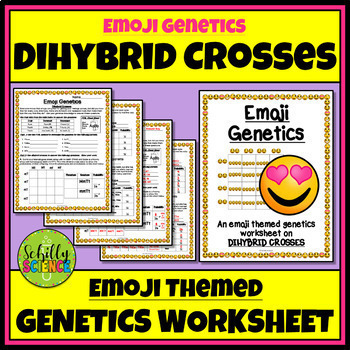 Emoji Genetics Worksheets Teaching Resources Tpt