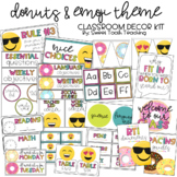 Emoji & Donut Theme Classroom Decor Kit