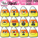 Halloween Candy Corn Emoji Emotions Clipart