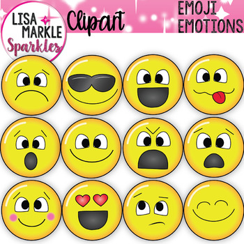 smiley face clip art emotions