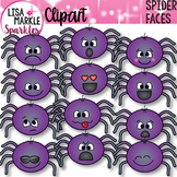 Halloween Spider Emoji Emotions Clipart