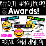 End of Year Awards Emoji | Social Emotional and Academic