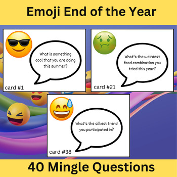 Preview of Emoji End of Year Bash: Top Conversation Starters & Icebreakers!