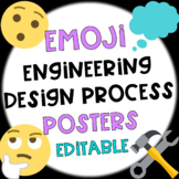 Emoji Engineering Design Process Posters Editable