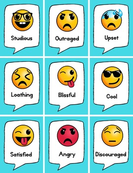 Emoji Feelings Pack by Carol Miller -The Middle School Counselor