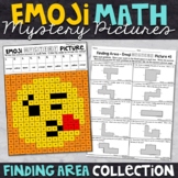 Emoji Finding Area Math Mystery Pictures