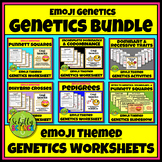 Emoji Genetics Worksheet Bundle