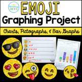 Emoji Graphs and Data Project {Charts, Pictographs, Bar Graphs} 