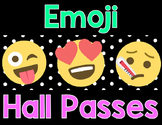 Emoji Hall Pass Set Editable