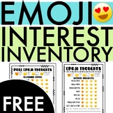 Emoji Interest Inventory: Back to School!