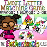 Emoji Letter Matching Game: Uppercase and Lowercase Letters