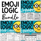 Math Logic Puzzles and Games Bundle | No Prep Math Centers
