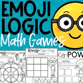 Emoji Math Logic Games | No Prep Math Games