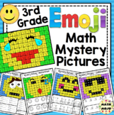 3rd Grade Emoji Math Mystery Pictures: 3rd Grade Math Skills