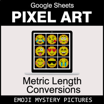 Preview of Emoji: Metric Length Conversions - Google Sheets Pixel Art