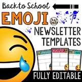 Emoji Newsletter Templates: Entire Year of Editable Templates