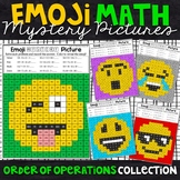 Emoji Order of Operations Mystery Pictures | Order of Oper
