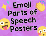 Emoji Parts of Speech Posters