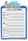 Emoji Pictionary: Back to School