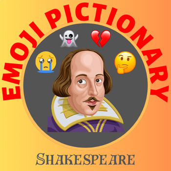 Preview of Emoji Pictionary - Shakespeare for Drama Students