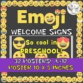 Emoji Posters / Welcome Sign {PK-12} Emoji Theme Decor