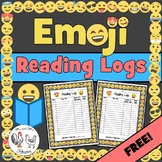 Emoji Reading Logs | March is Reading Month Reading Logs