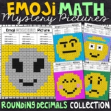 Emoji Rounding Decimals Mystery Pictures | Rounding Color 