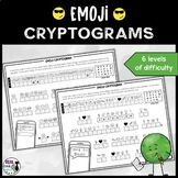 Secret Emoji Code Hidden Message Cryptograms - Crack the C