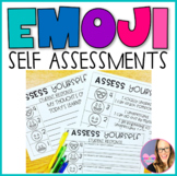 Emoji Self Assessment Posters and Rubrics