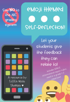 Preview of Emoji Self Reflection Tools