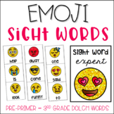 Emoji Sight Word Set