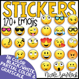Emoji Clipart - "Sticker Style"