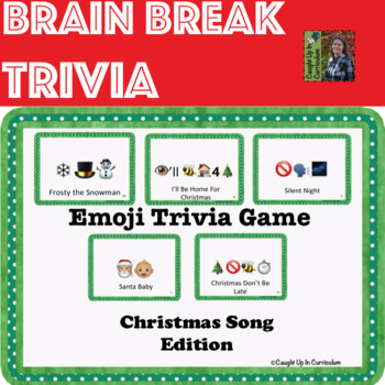Preview of Emoji Trivia Game Christmas Song Edition